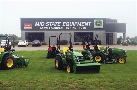 Midstate equipment - Mar 6, 2024 · Founded in 1974 with locations in Wisconsin, Mid-State Equipment is a full line John Deere dealer with an inventory of both new and used agriculture equipment, lawn and garden equipment, ATVs & UTVs, and commercial and industrial equipment. Discover more about Mid-State Equipment .